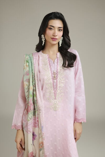 Embroidered | Broshia | Tailored 3-Piece Outfit | USD 80.00