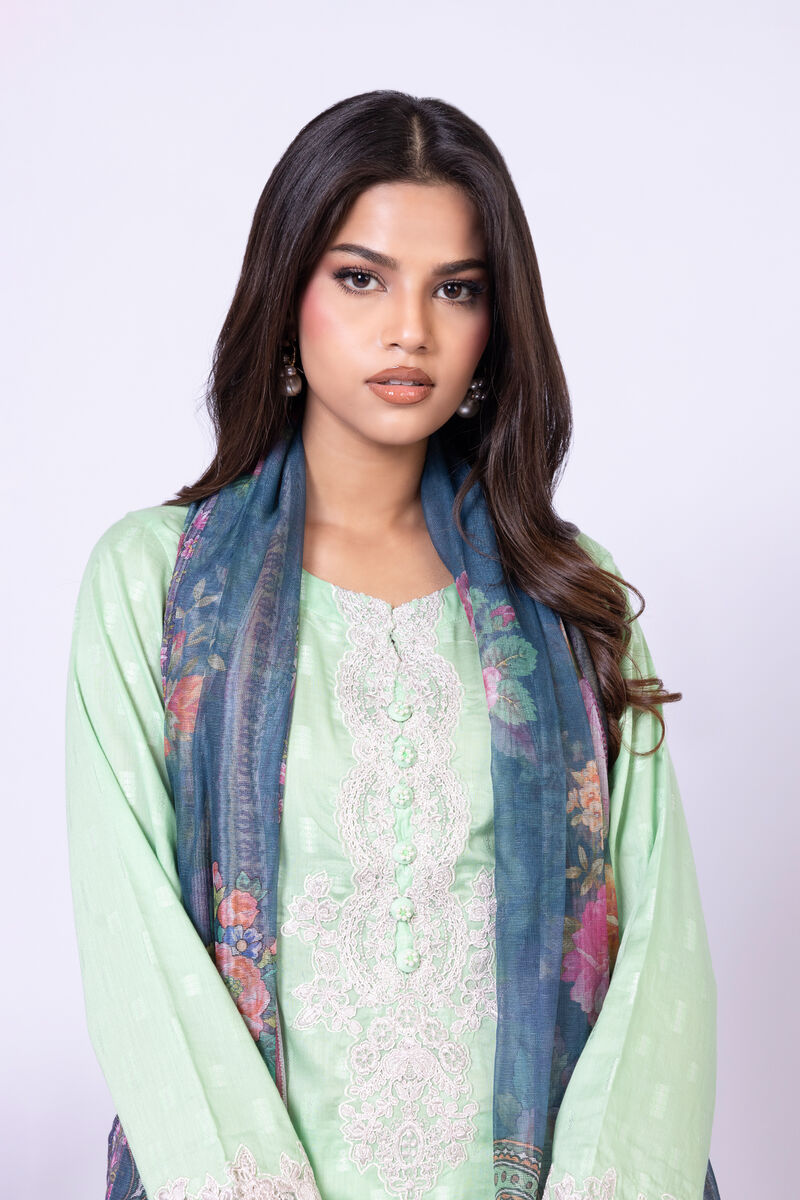 Printed | Polyester Net | Dupatta | USD 7.50