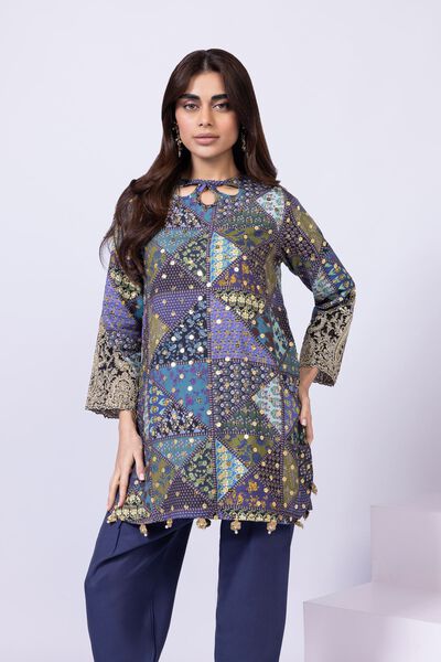 Embroidered | Viscose Oak Silk | Kurta | USD 56.00
