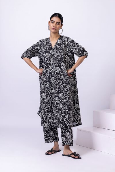 Printed | Ripple Crinkle | Kurta | USD 12.50
