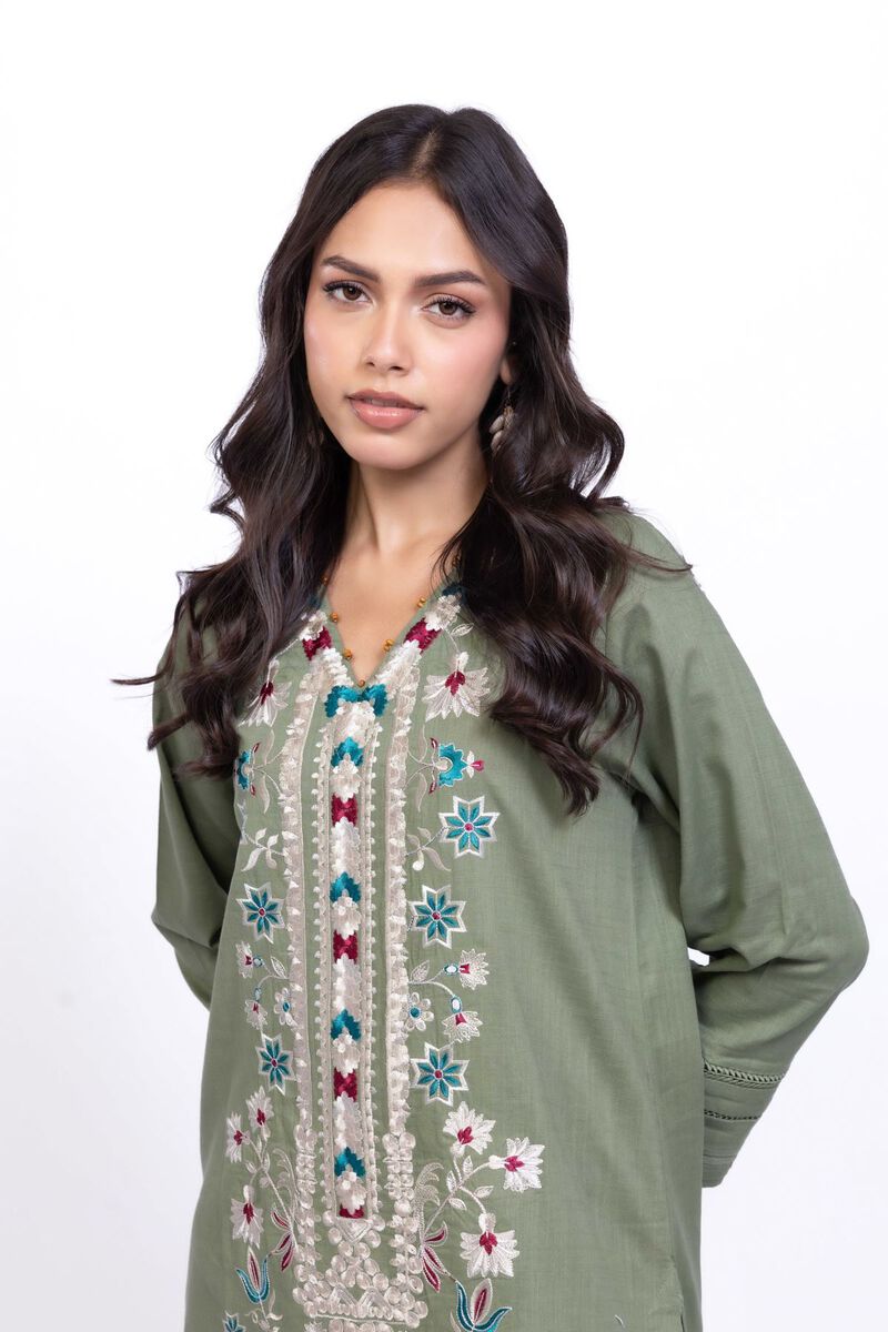 Embroidered | Heavy Textured Cotton | Kurta | USD 40.00