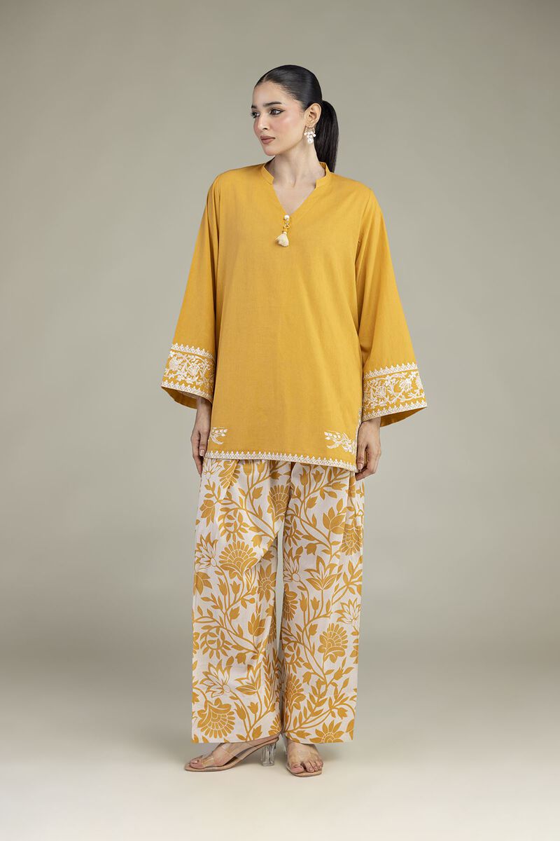 Embroidered | Cambric | Cambric Tailored 2-Piece | USD 55.00
