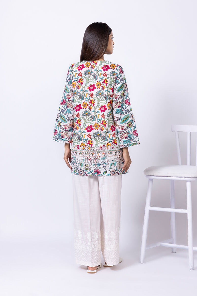 Embroidered | Crosshatch Poplin | Kurta | null