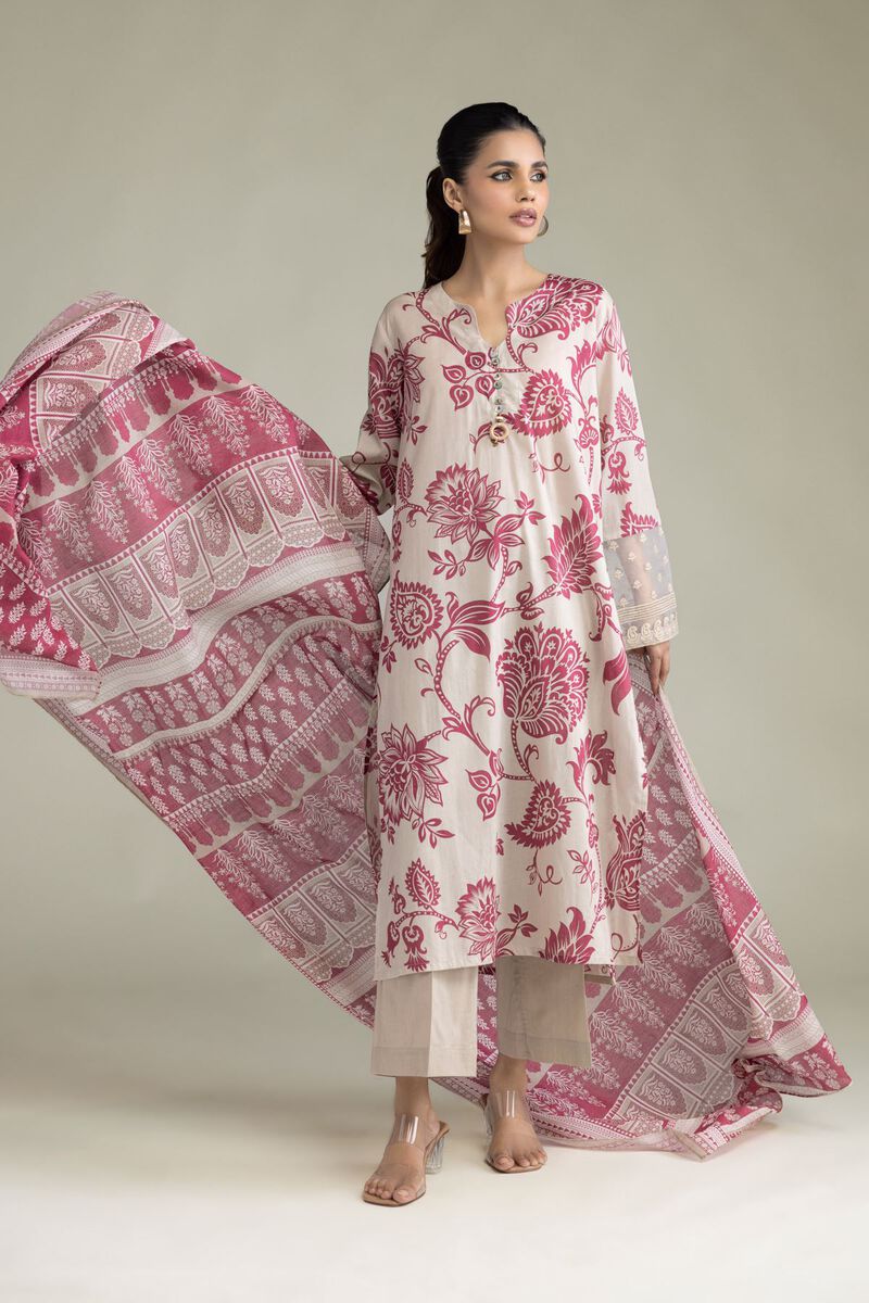 Embroidered | Cambric | Tailored 3 Piece | USD 70.00