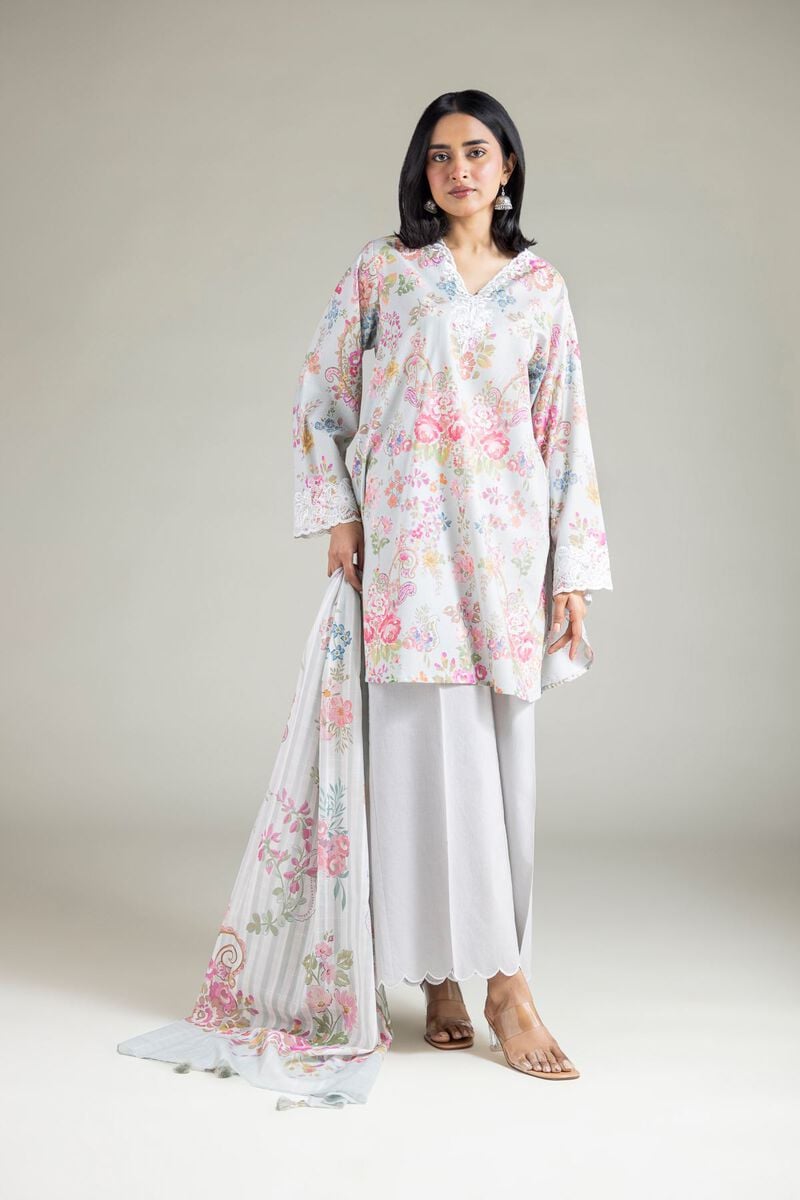 Embroidered | Textured Lawn | Tailored Lawn 3-Piece | USD 65.00