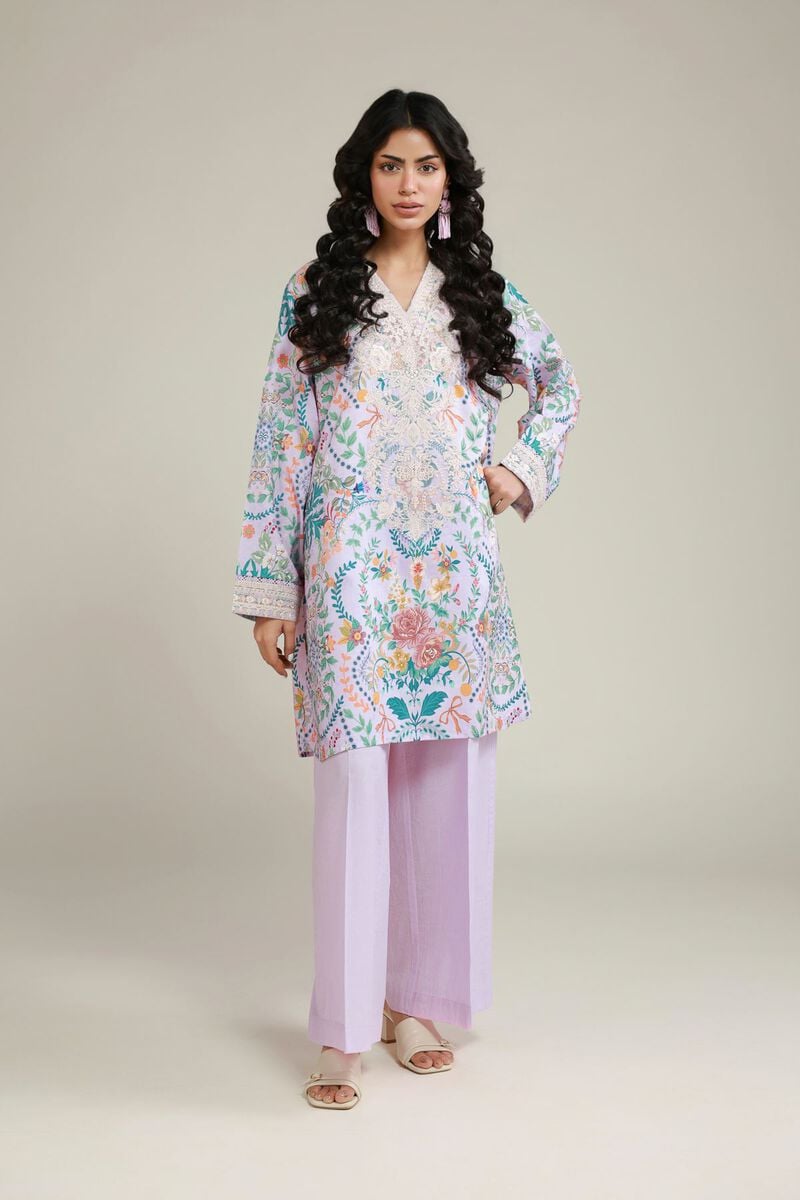 Printed | Jacquard | Printed Lawn Suit | USD 60.00