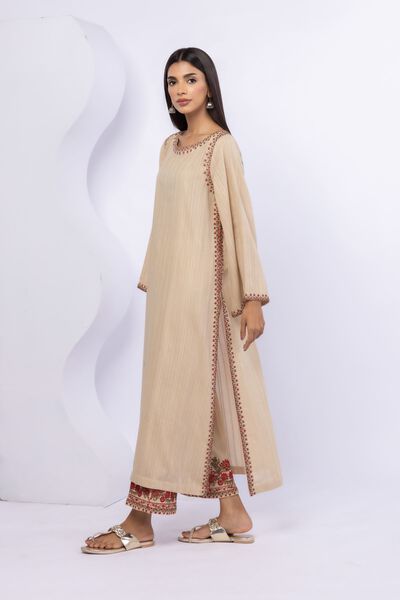 Embroidered | Leno | Pants | USD 20.00