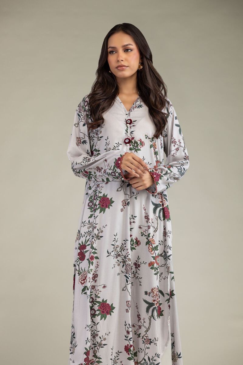 Printed | Viscose | Long Printed Kurta | USD 35.00
