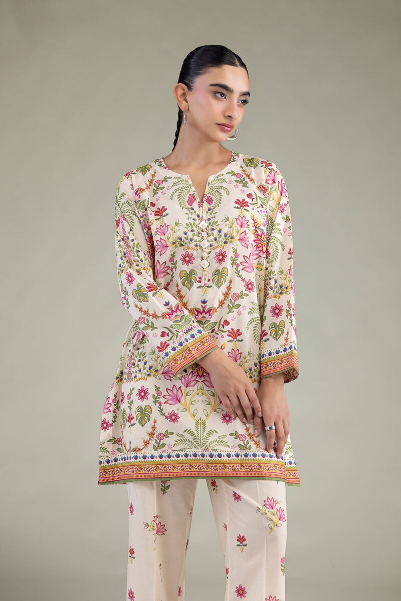Printed | Cambric | Short Cambric Kurta | USD 35.00