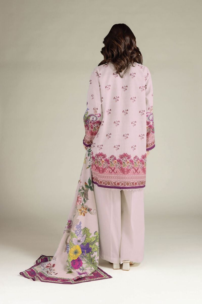 Printed | Mesuri Dobby | Tailored 3 Piece | USD 65.00