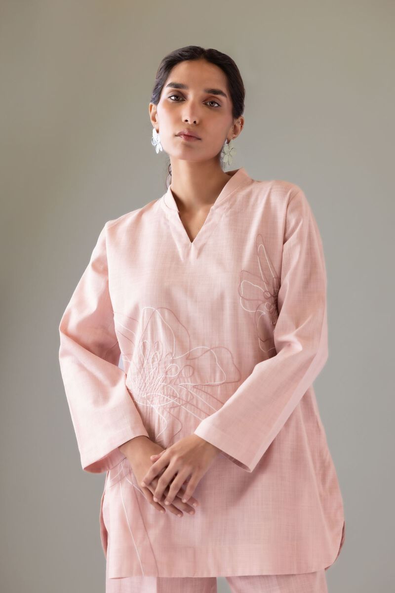 Embroidered | Heavy Textured Cotton | Kurta | USD 30.00