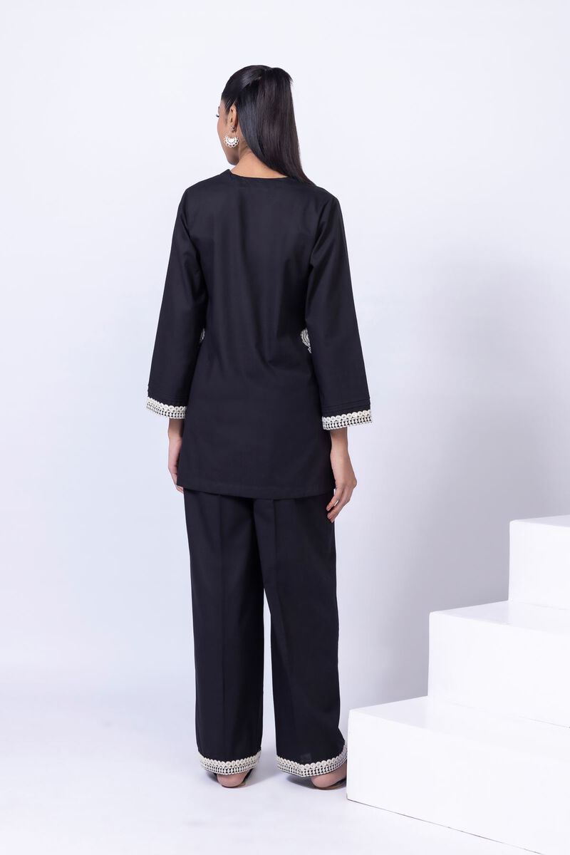 Embroidered | Crosshatch Poplin | Kurta | USD 7.50