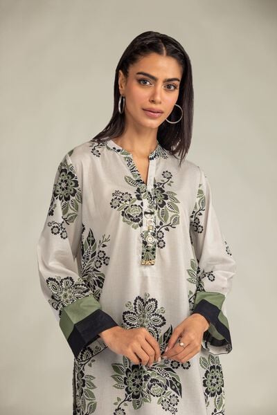 Printed | Cambric | Floral Cambric Kurta | USD 35.00