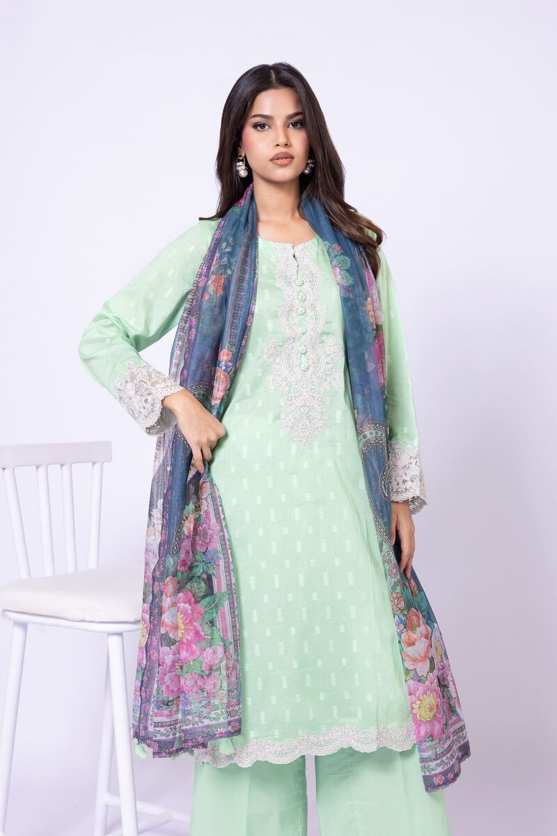 Printed | Polyester Net | Dupatta | USD 7.50