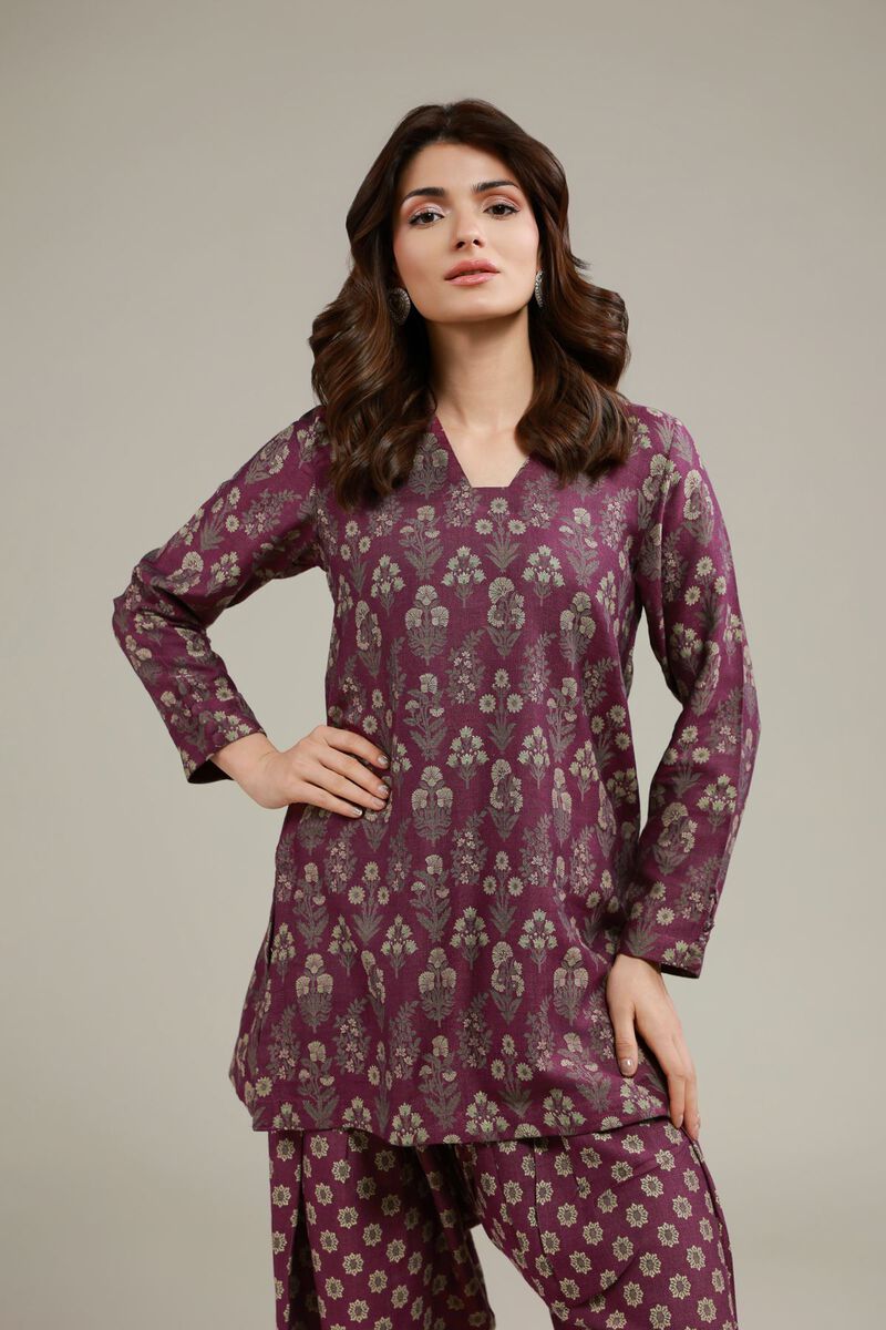 Dyed | Jacquard | Kurta | null