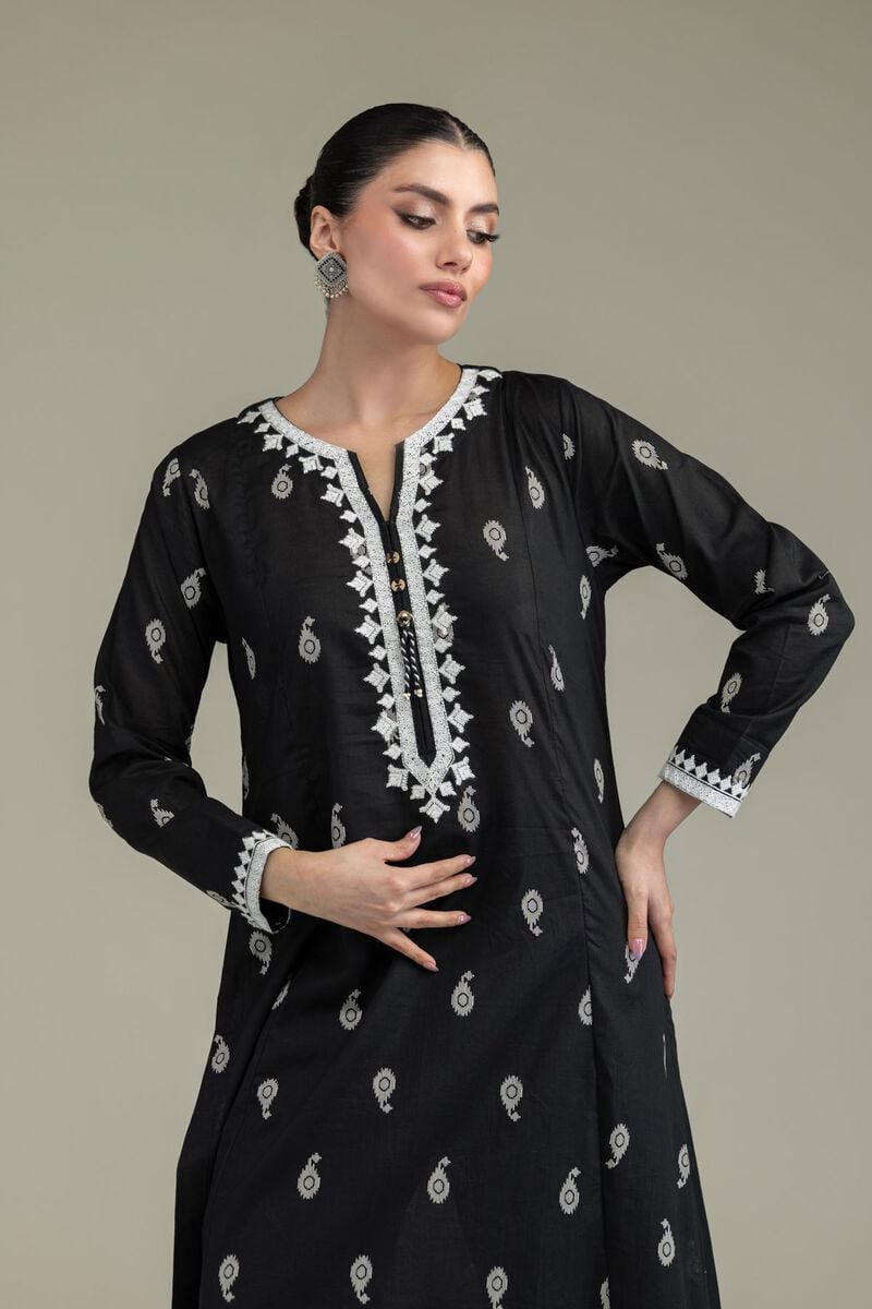Embroidered | Lawn | Longline Lawn Kurta | USD 40.00
