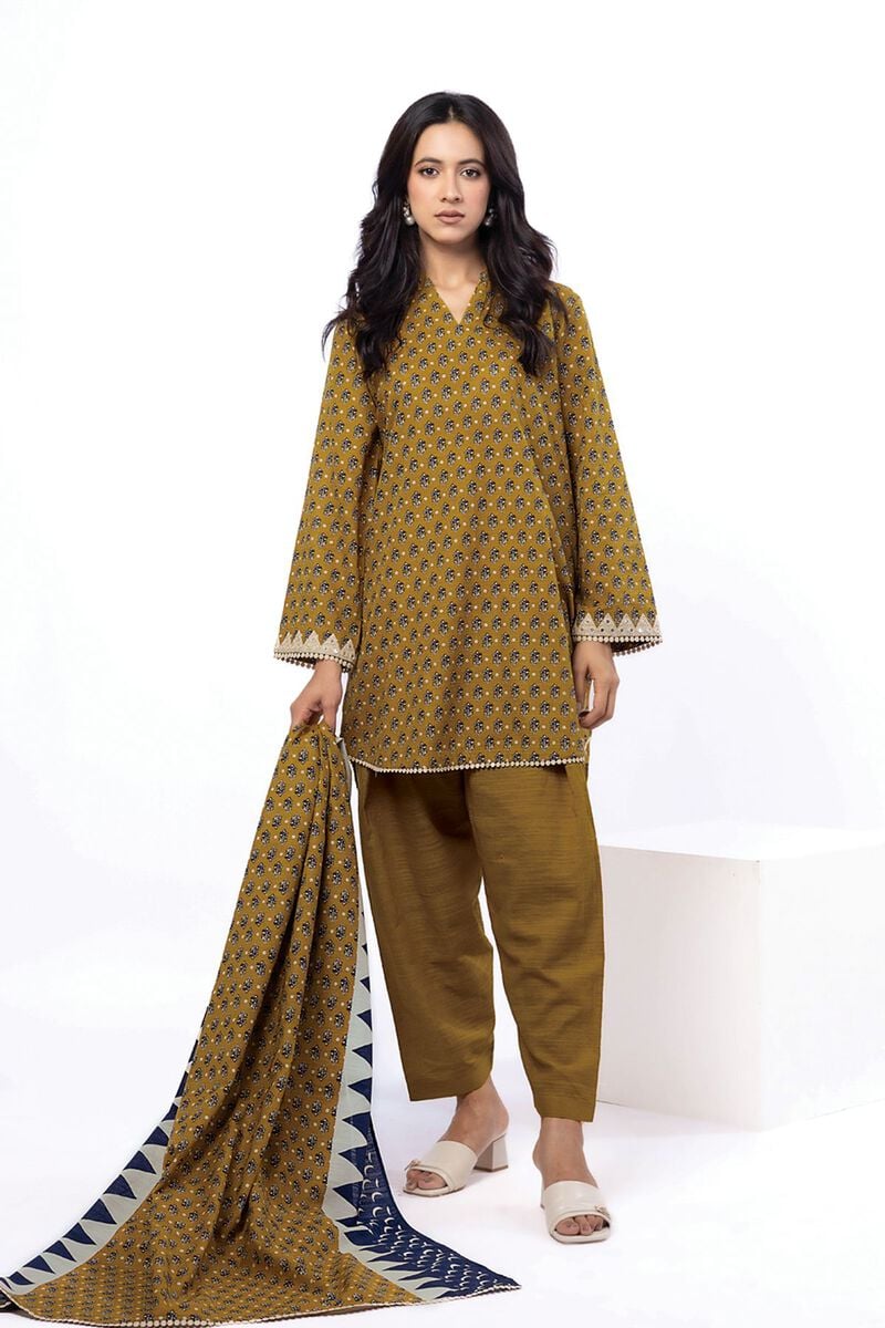 Embroidered | Light Khaddar | Tailored 3 Piece | USD 45.00