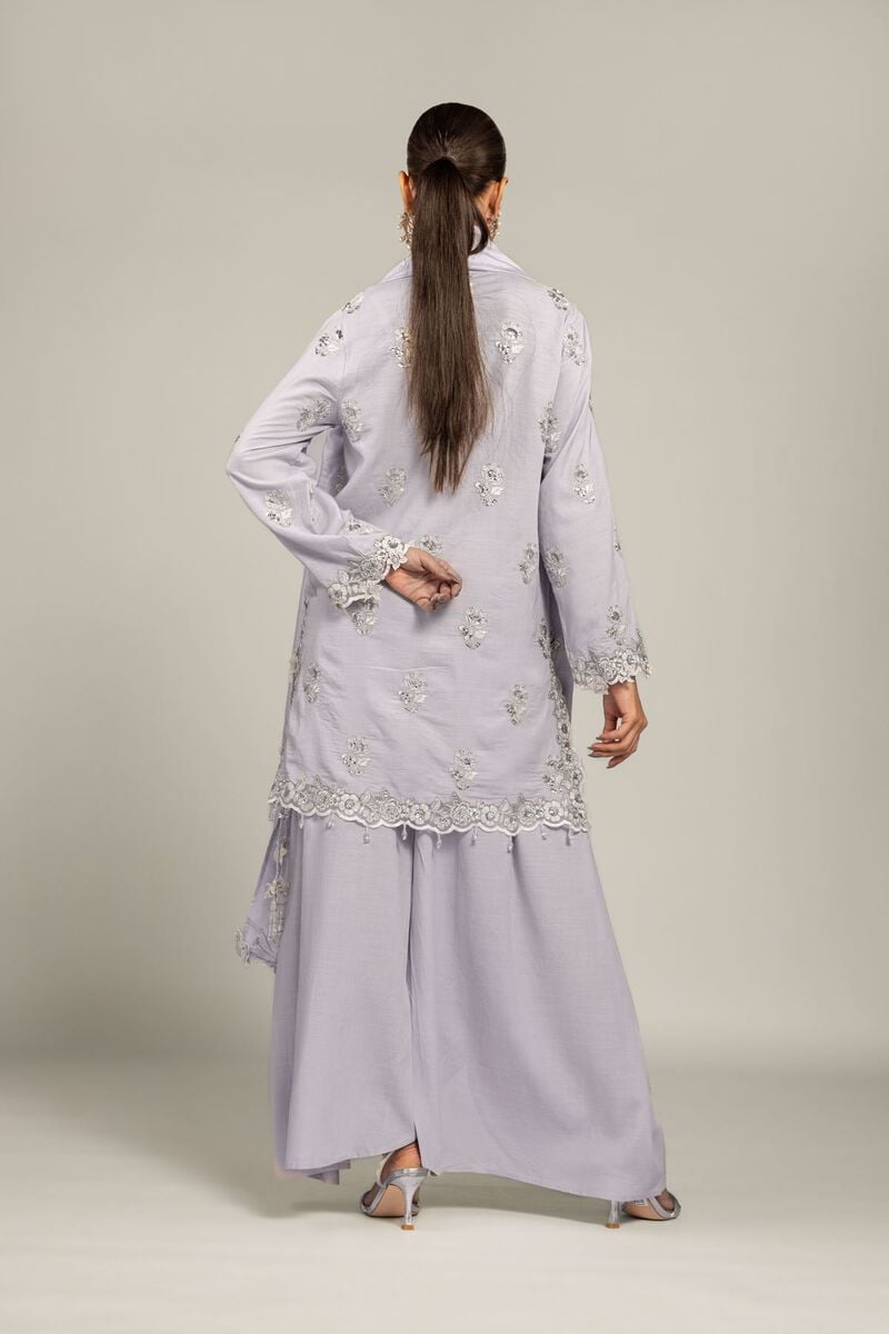 Raw Silk | 3-Piece Co-ord Set | USD 155.00