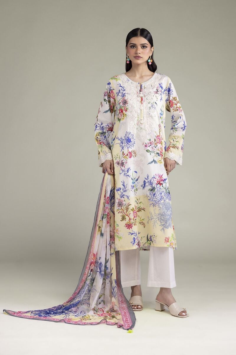 Embroidered | Lawn | Tailored 3 Piece | USD 65.00