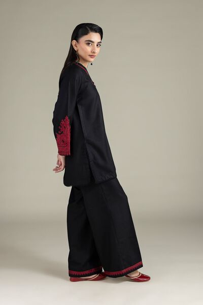 Embroidered | Heavy Blended Viscose | Pants | USD 5.40