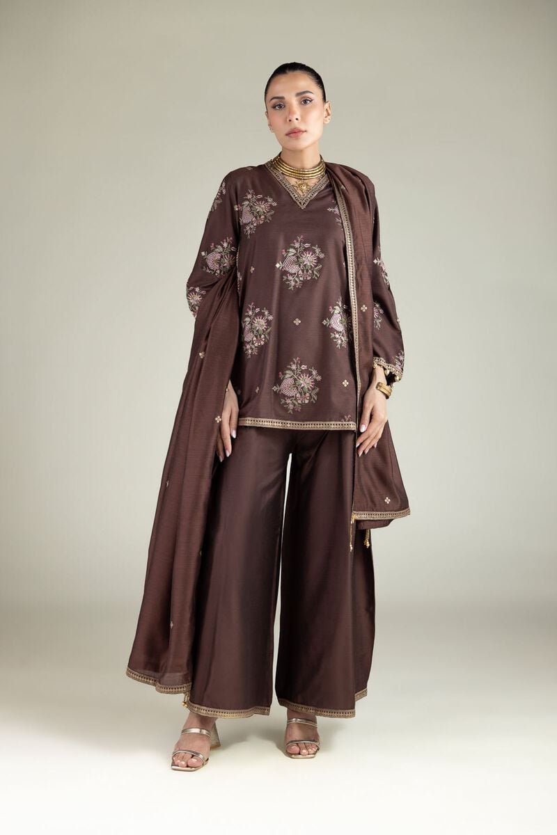 Embroidered | Cotton Net | Dupatta | USD 35.00