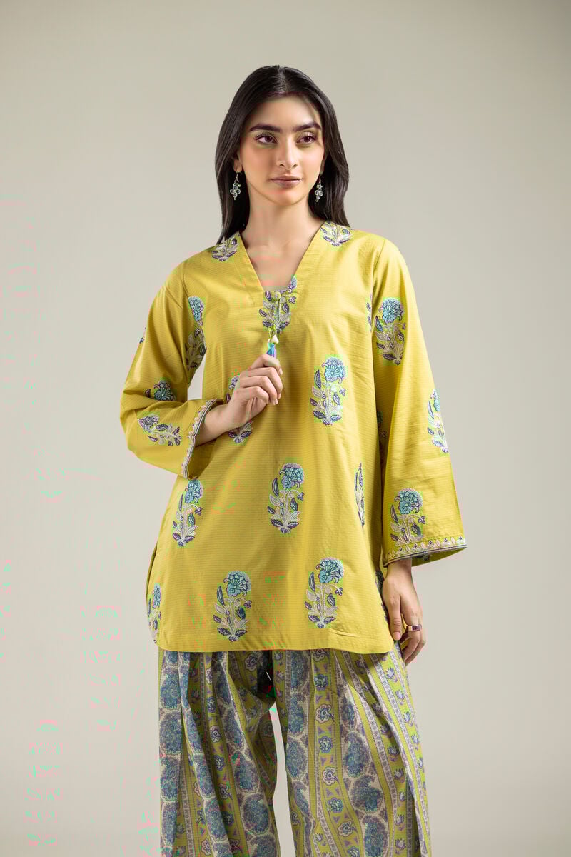 Embroidered | Mesuri | Short Floral Kurta | USD 40.00