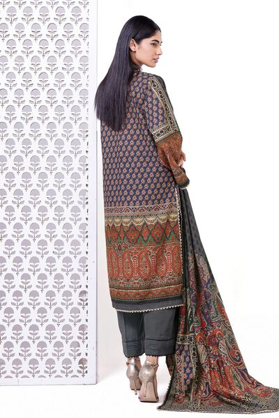 Embroidered | Light khaddar Messuri | Tailored 3 Piece | USD 37.50