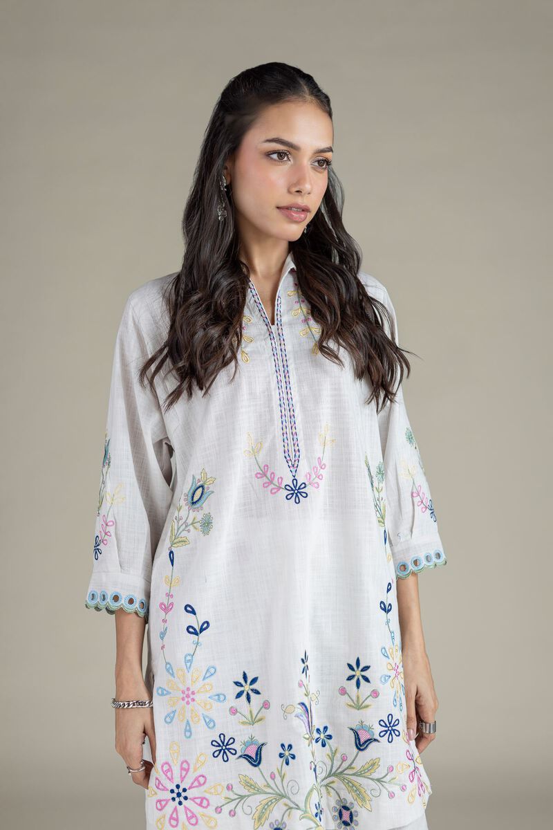 Embroidered | Heavy Textured Cotton | Kurta | USD 40.00
