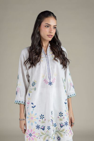 Embroidered | Heavy Textured Cotton | Kurta | USD 40.00
