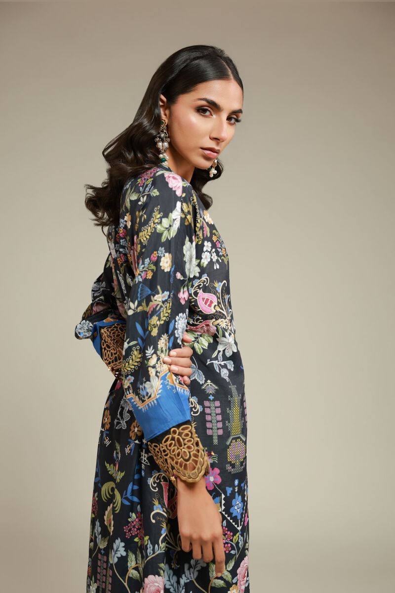 Embroidered | Raw Silk | 2 Piece Co-ord Set | Top and Bottom | USD 125.00