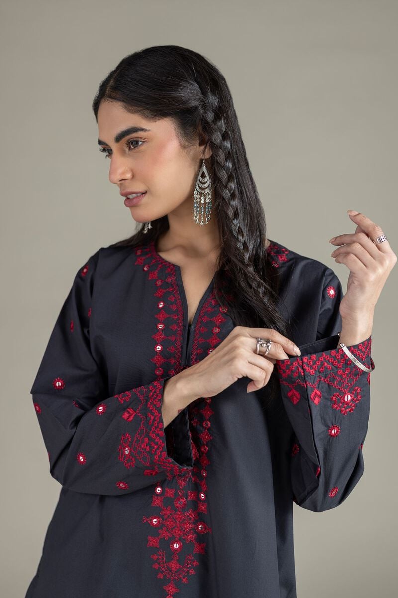 Embroidered | Poplin | Kurta | USD 30.00