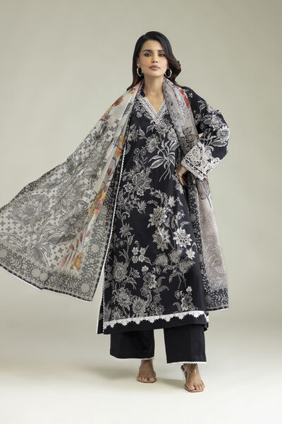 Embroidered | Lawn | Lawn 3-Piece Tailored | USD 80.00