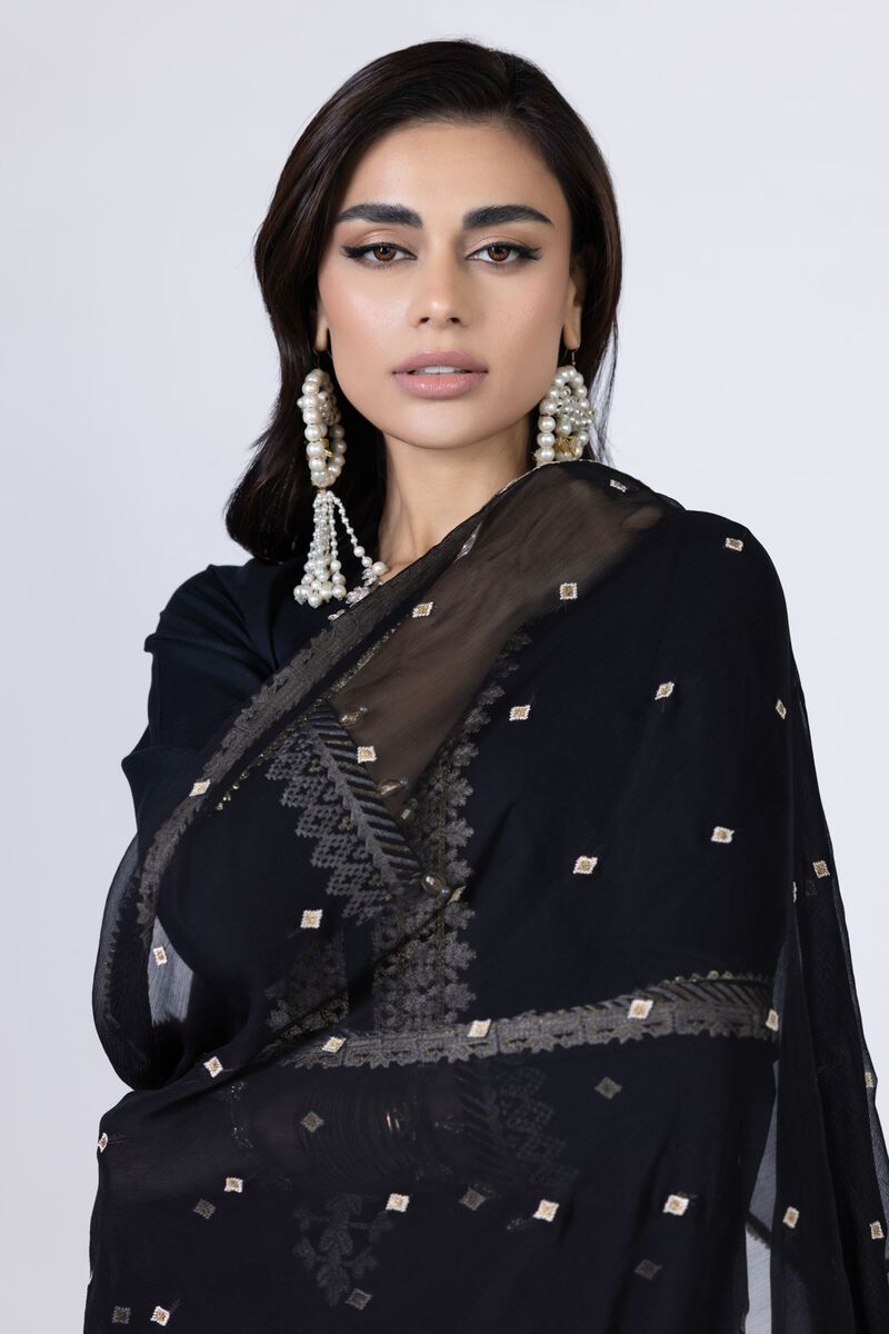 Embroidered | Chiffon | Dupatta | null