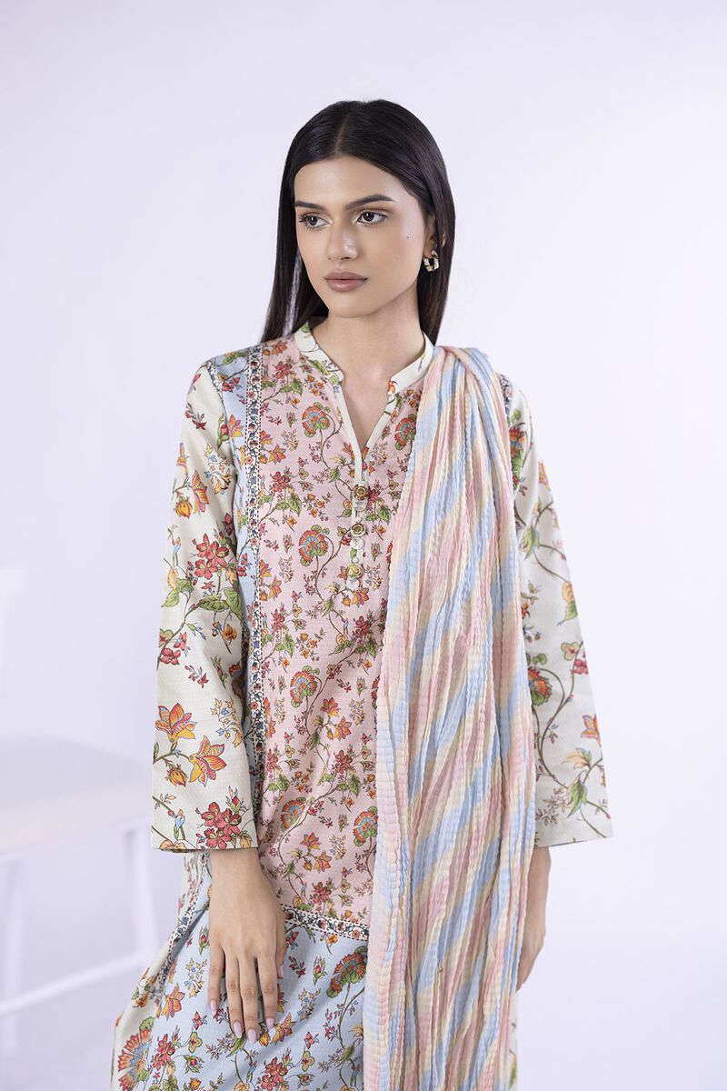 Printed | Voile | Dupatta | USD 10.00