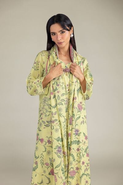 Printed | Lawn | Floral Lawn Dupatta | USD 30.00