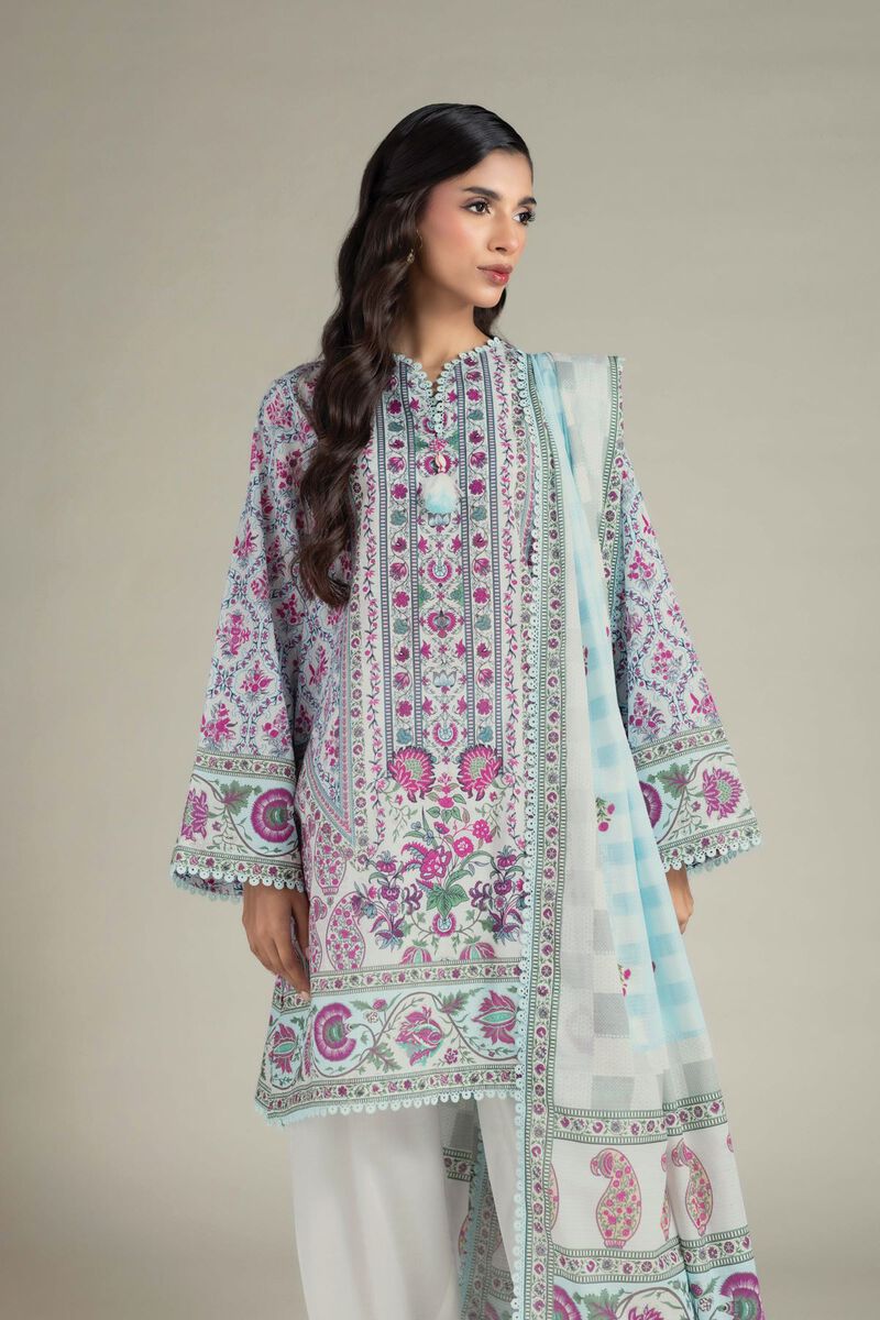 Printed | Cambric | Cambric 3-Piece Outfit | USD 65.00