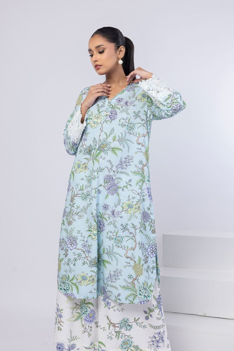 Embroidered | Dull Raw Silk | Kurta | USD 17.50