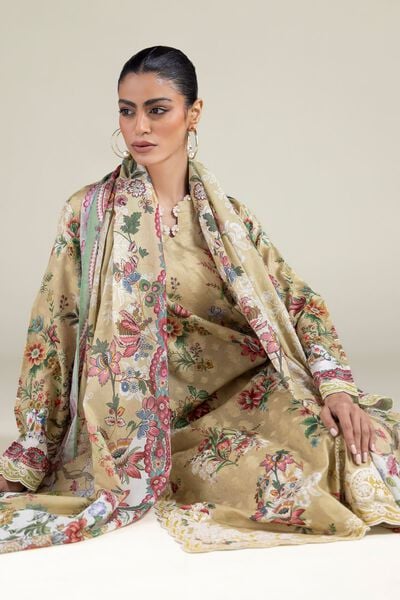 Embroidered | Broshia | Tailored 3 Piece | USD 75.00