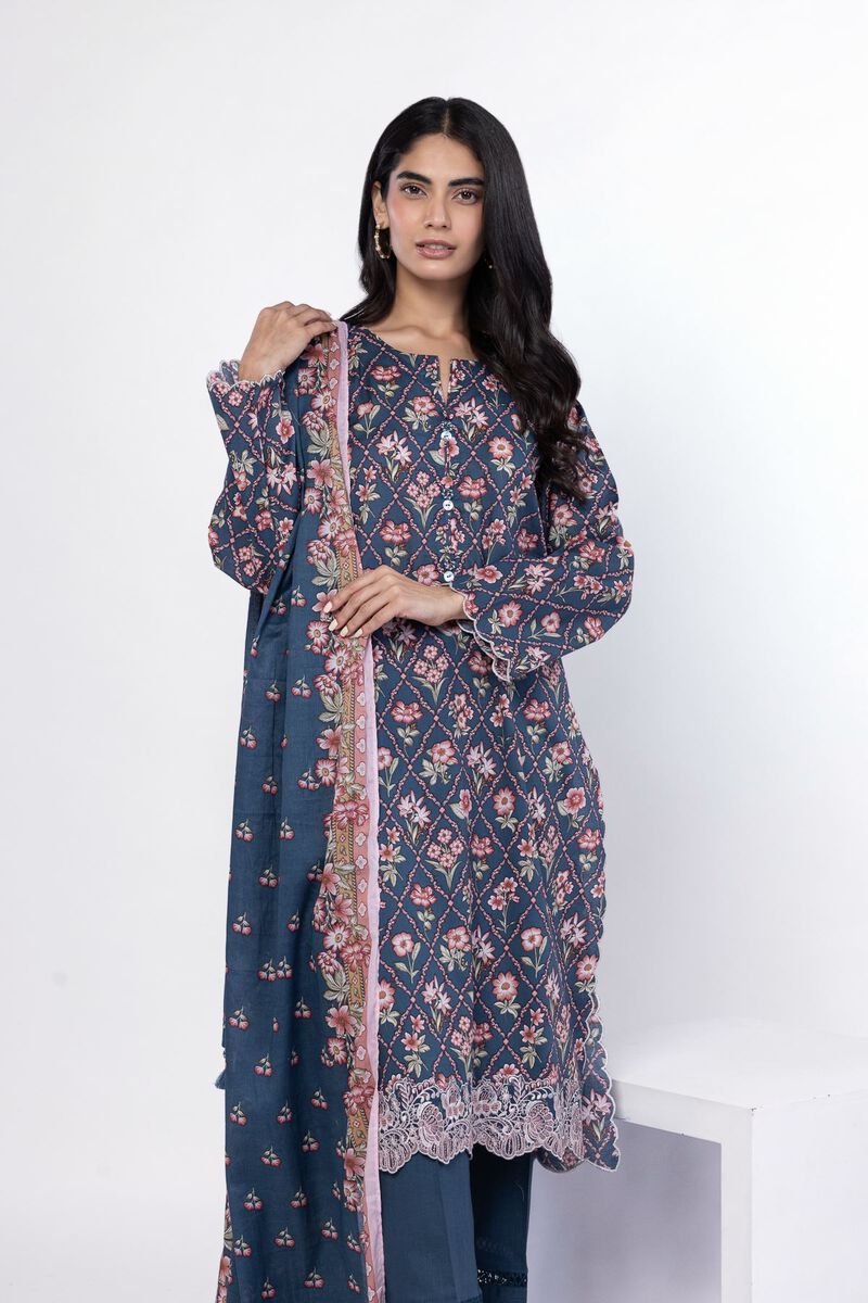 Embroidered | Lawn | Tailored 3 Piece | USD 27.50