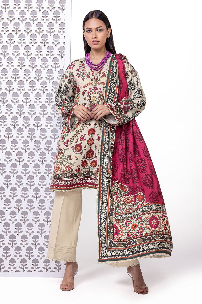 Printed | Marina Twill | Tailored 3 Piece | null