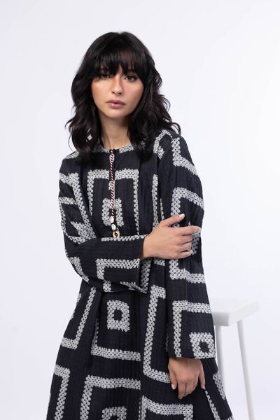 Printed | Double Layer Striped | Kurta | USD 35.00
