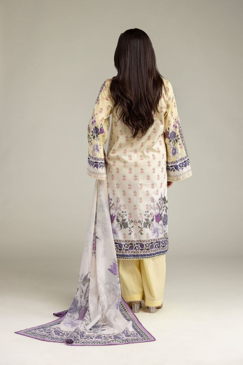 Embroidered | Cambric | Cambric 3-Piece Tailored | USD 70.00