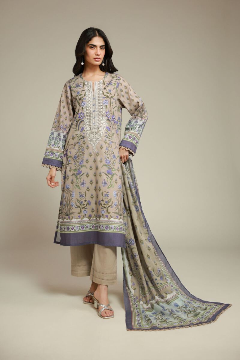 Embroidered | Textured Lawn | Tailored 3-Piece Lawn | USD 65.00