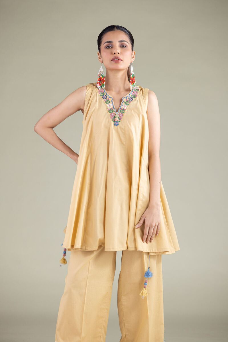 Embroidered | Cambric | Kurta | USD 35.00