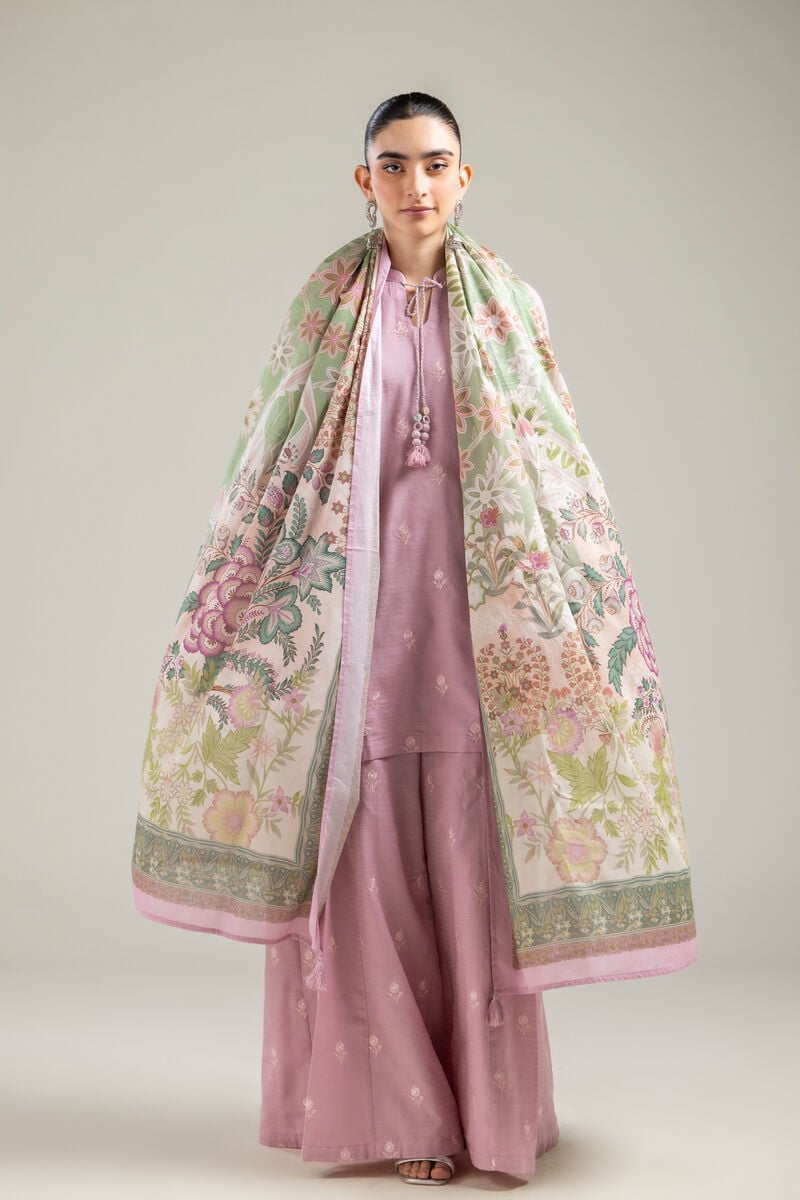 Embroidered | Lawn | Floral Lawn Dupatta | USD 25.00