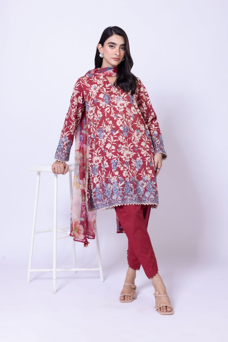 Printed | Chiffon | Dupatta | USD 8.50