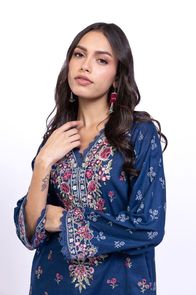Embroidered | Heavy Textured Cotton | Kurta | USD 40.00