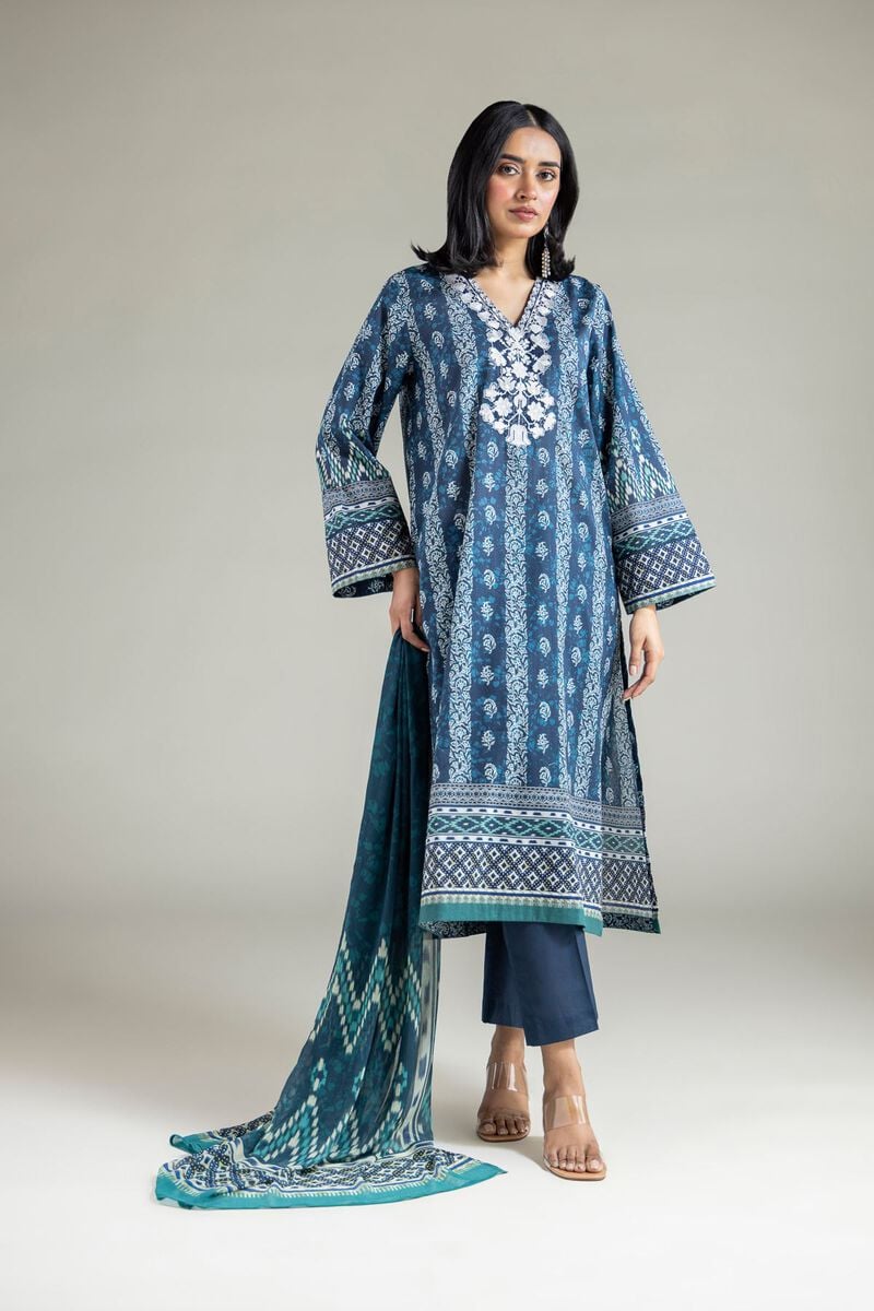 Embroidered | Lawn | Lawn 3-Piece Dress | USD 65.00