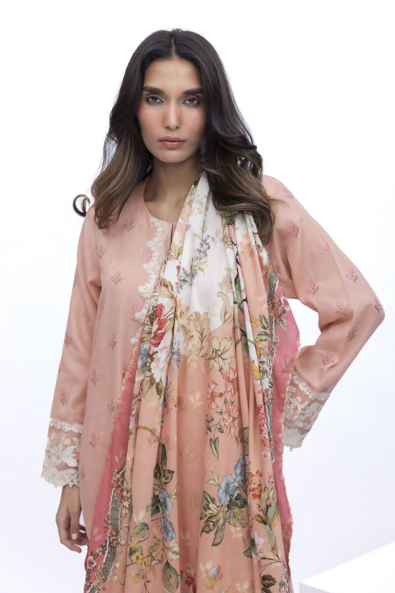 Embroidered | Jacquard | Tailored 3 Piece | USD 42.50