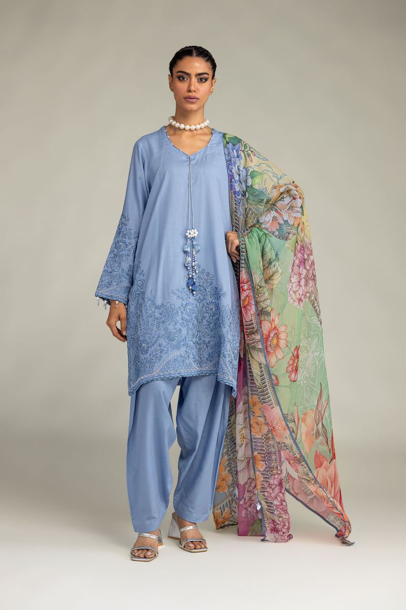 Embroidered | Mesuri | Mesuri Floral Dupatta | USD 30.00